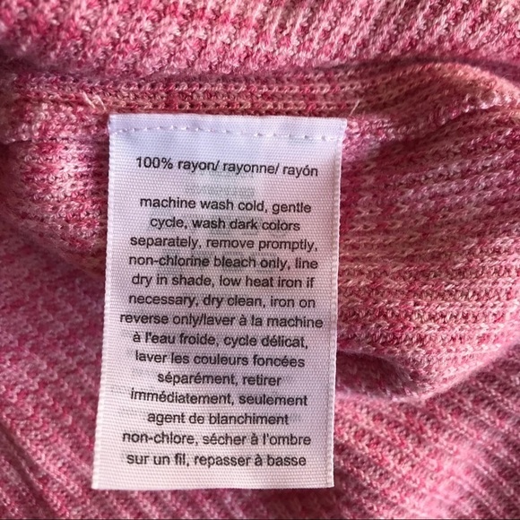 Tommy Hilfiger Space Dyed Cold Should Knit Top Size Large - Picture 5 of 6